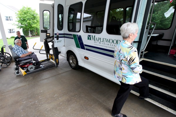 Maplewood of Marshall: Wheelchair Accessible Bus